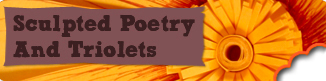 Sculpted Poetry and Triolets